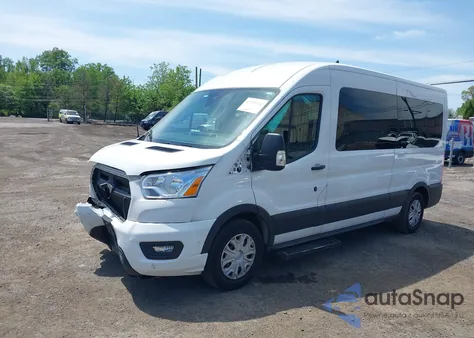 2022 Ford Transit-350 Passenger Van Xlt из США, поврежденный, VIN 1FBAX2CG2NKA78400